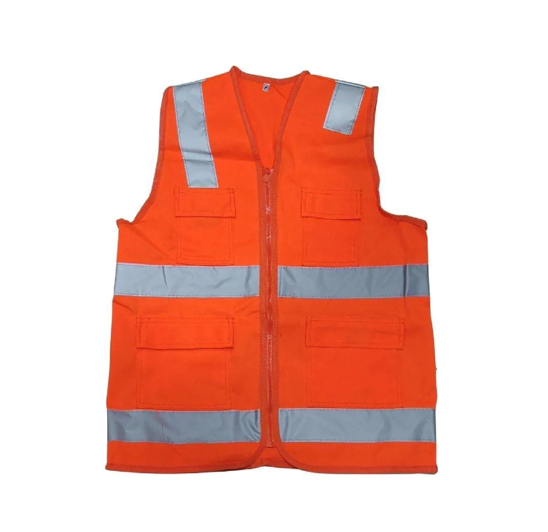 CHALECO DRILL TIPO H NARANJA