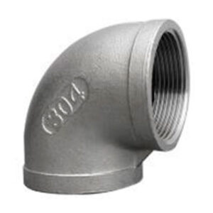 CODO X 90° AC. INOX C-304 / C-316 ROSCADO x 150lbs