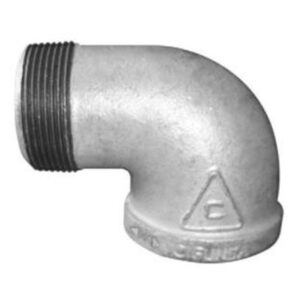 CODO CACHIMBO FE. GALVANIZADO C/ROSCA 150LBS