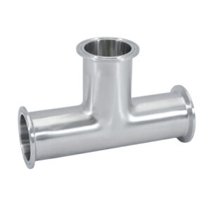 TEE SANITARIO C/ CLAMP ACERO OD INOXIDABLE