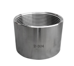 UNION SIMPLE ACERO INOX. ROSCADO X 150 LBS.