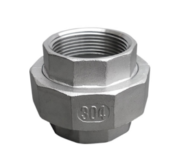 UNION UNIVERSAL AC. INOX. ROSCADO X 150 LBS.