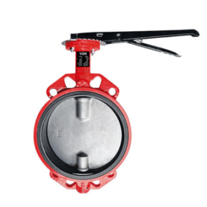 VALV. MARIPOSA WAFER HIERRO DUCTIL ASIENTOS: BUNA-N / EPDM / TEFLON